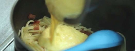 спагетти карбонара. Шаг 7