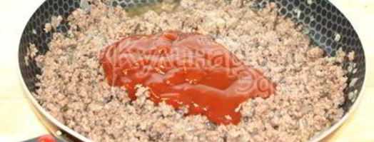 спагетти обаятельный взгляд. Шаг 5