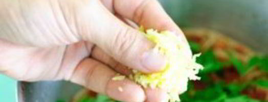 спагетти с базиликом и помидорами. Шаг 5