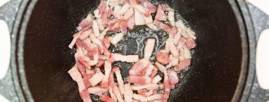 спагетти с беконом. Шаг 4