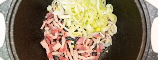 спагетти с беконом. Шаг 5