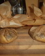 Спагетти с белыми грибами из духовки