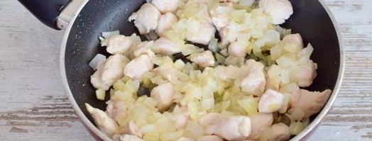 спагетти с курицей в сливочном соусе. Шаг 7