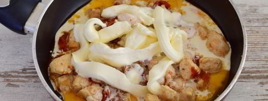 спагетти с курицей в сливочном соусе. Шаг 10