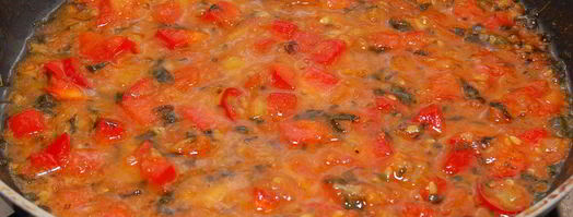 спагетти с морепродуктами. Шаг 3