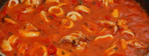 спагетти с морепродуктами. Шаг 6