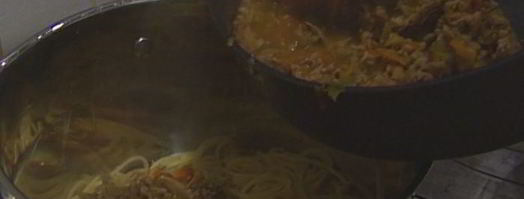 спагетти с телятиной и сельдереем. Шаг 11