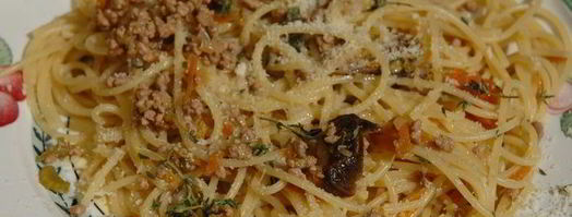 спагетти с телятиной и сельдереем. Шаг 12