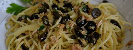 спагетти с тунцом. Шаг 11