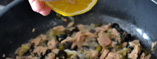 спагетти с тунцом. Шаг 8