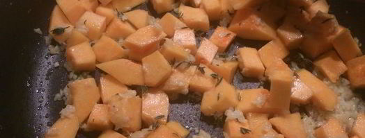 спагетти с тыквенным соусом. Шаг 3