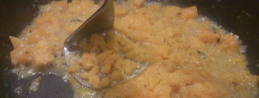 спагетти с тыквенным соусом. Шаг 5