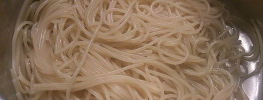 спагетти с тыквенным соусом. Шаг 7