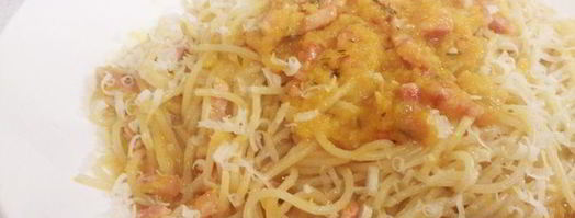 спагетти с тыквенным соусом. Шаг 8