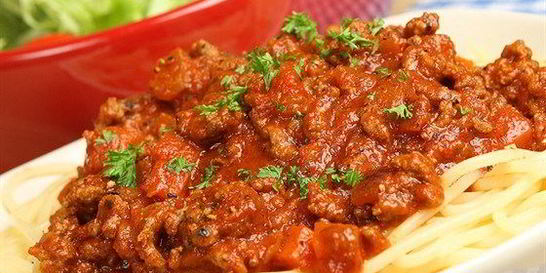 Традиционные спагетти болоньезе