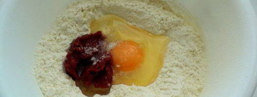 цветная паста триколор. Шаг 3