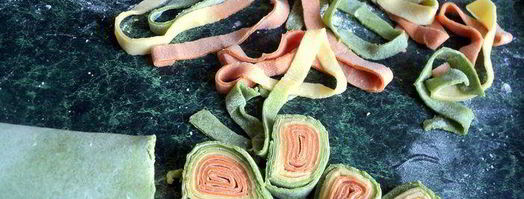 цветная паста триколор. Шаг 8