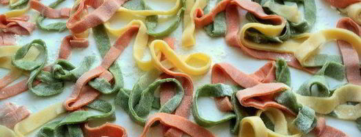 цветная паста триколор. Шаг 9