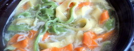 цветная паста триколор. Шаг 10