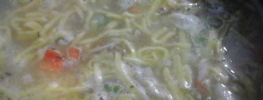 тушеная лапша с курицей. Шаг 8