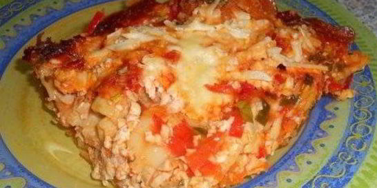 Вегетарианские фаршированные каннеллони со спаржей