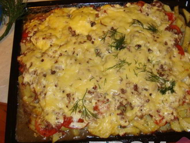 Рецепт картофеля по-французски