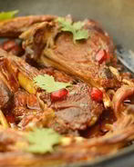 Баранина в гранатовом соусе