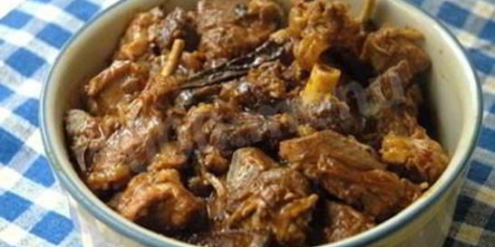 Баранина в микроволновке по-сухумски