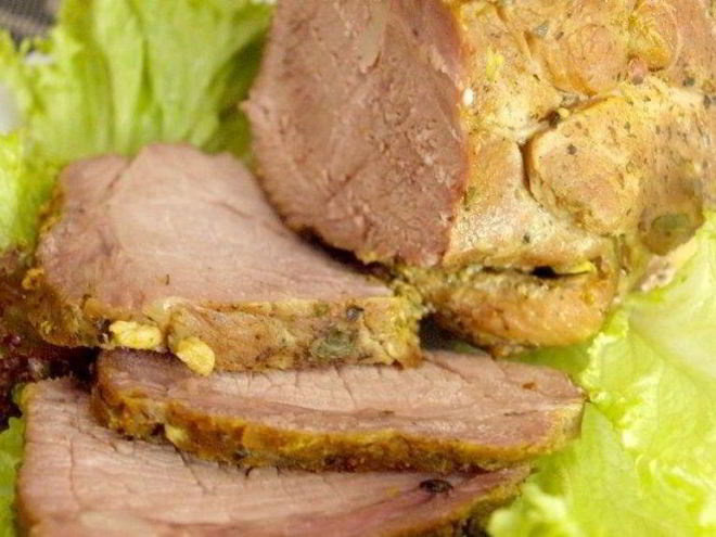 Рецепт буженины, вареной в пакете