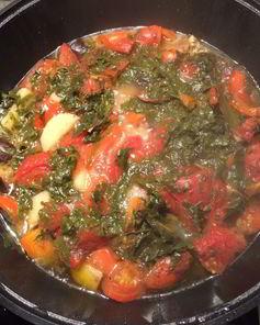 Чанахи с соусом сациви