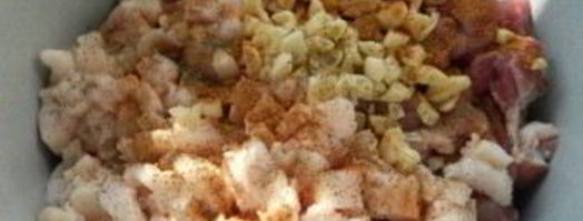 домашние колбаски без кишок. Шаг 2