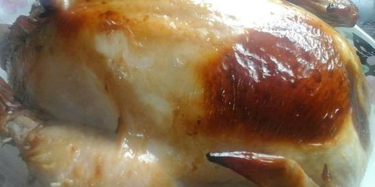 Фаршированная курица