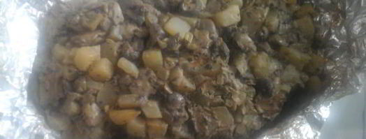 фаршированная курица. Шаг 8