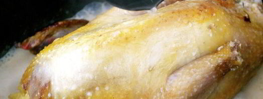 фаршированная цесарка с капустой. Шаг 7