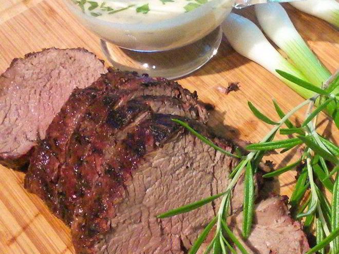 Рецепт филе говядины на гриле