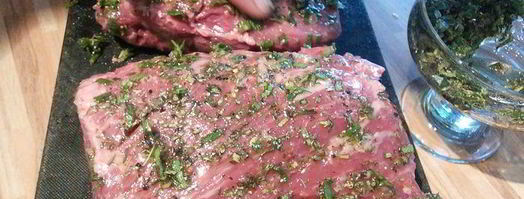 филе говядины на гриле. Шаг 3