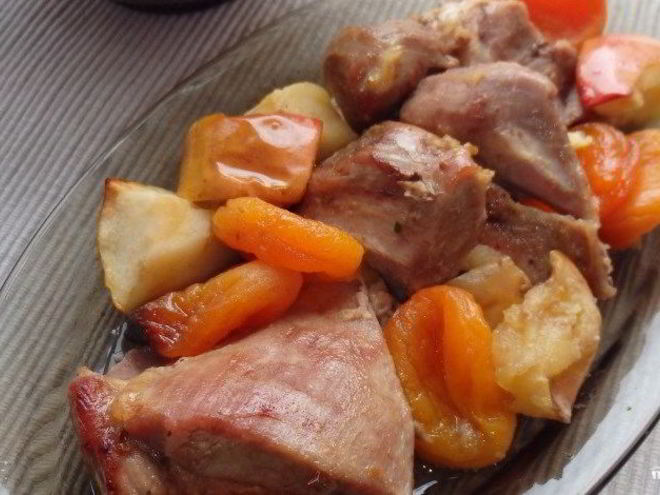 Рецепт филе индейки кусочками