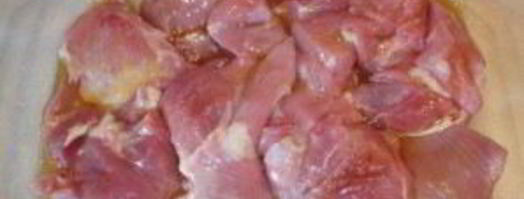 филе индейки кусочками. Шаг 2