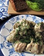 Филе индейки тушеное