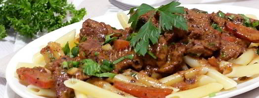 говядина в сливочном соусе. Шаг 14