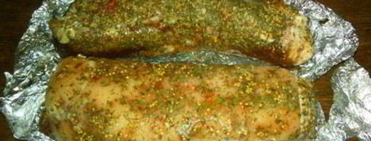 грудинка свиная вареная в ароматных специях. Шаг 5