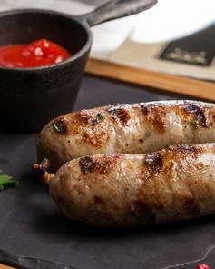 Колбаски из курицы и индейки