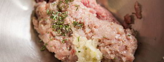 колбаски из курицы и индейки. Шаг 5