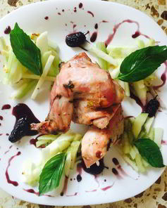 Кролик-гриль в духовке