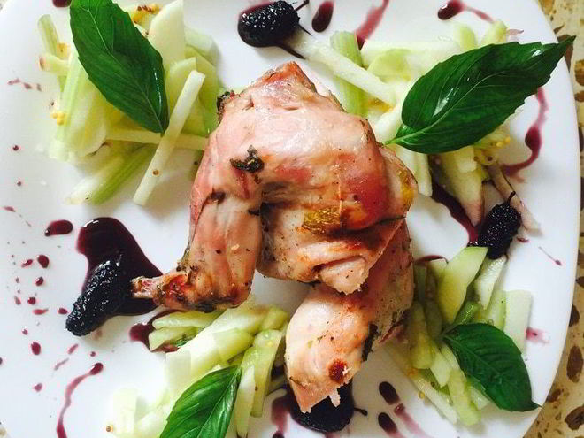 Рецепт кролика-гриля в духовке