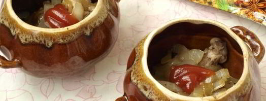 кролик в горшочках с картошкой. Шаг 6