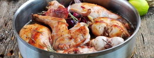 кролик жареный на сковороде. Шаг 6