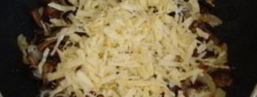 куриная грудка, фаршированная грибами. Шаг 3