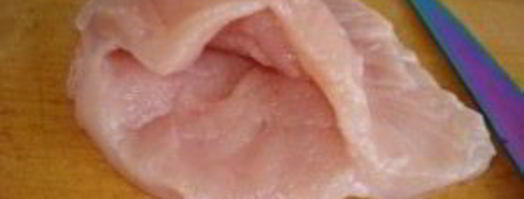 куриная грудка, фаршированная грибами. Шаг 4