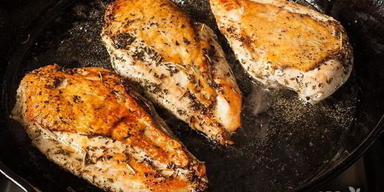 Куриная грудка на второе